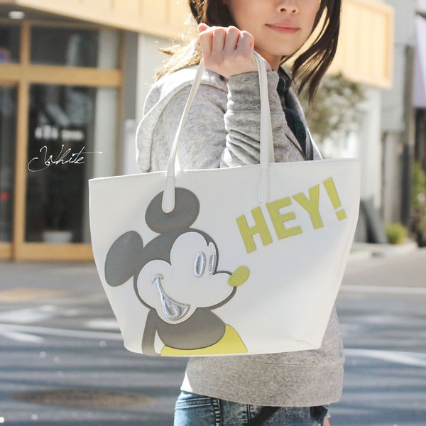 【CarronSelect】Disneyミッキーマウスフィギュアトートバッグ